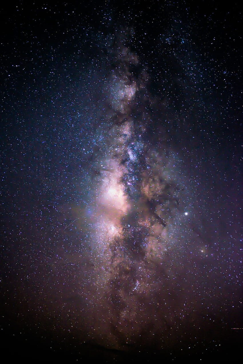 Night Sky, phone space oled HD phone wallpaper