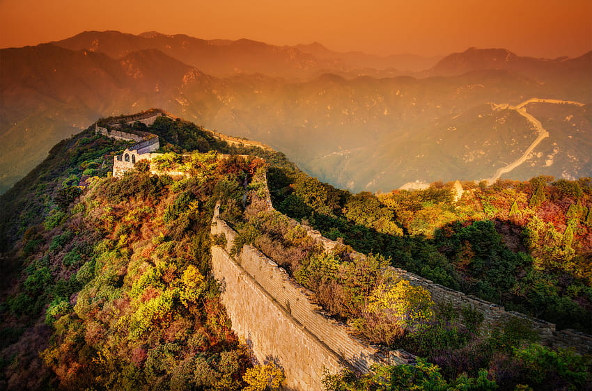 56 Great Wall of China, great wall of china panorama HD wallpaper | Pxfuel