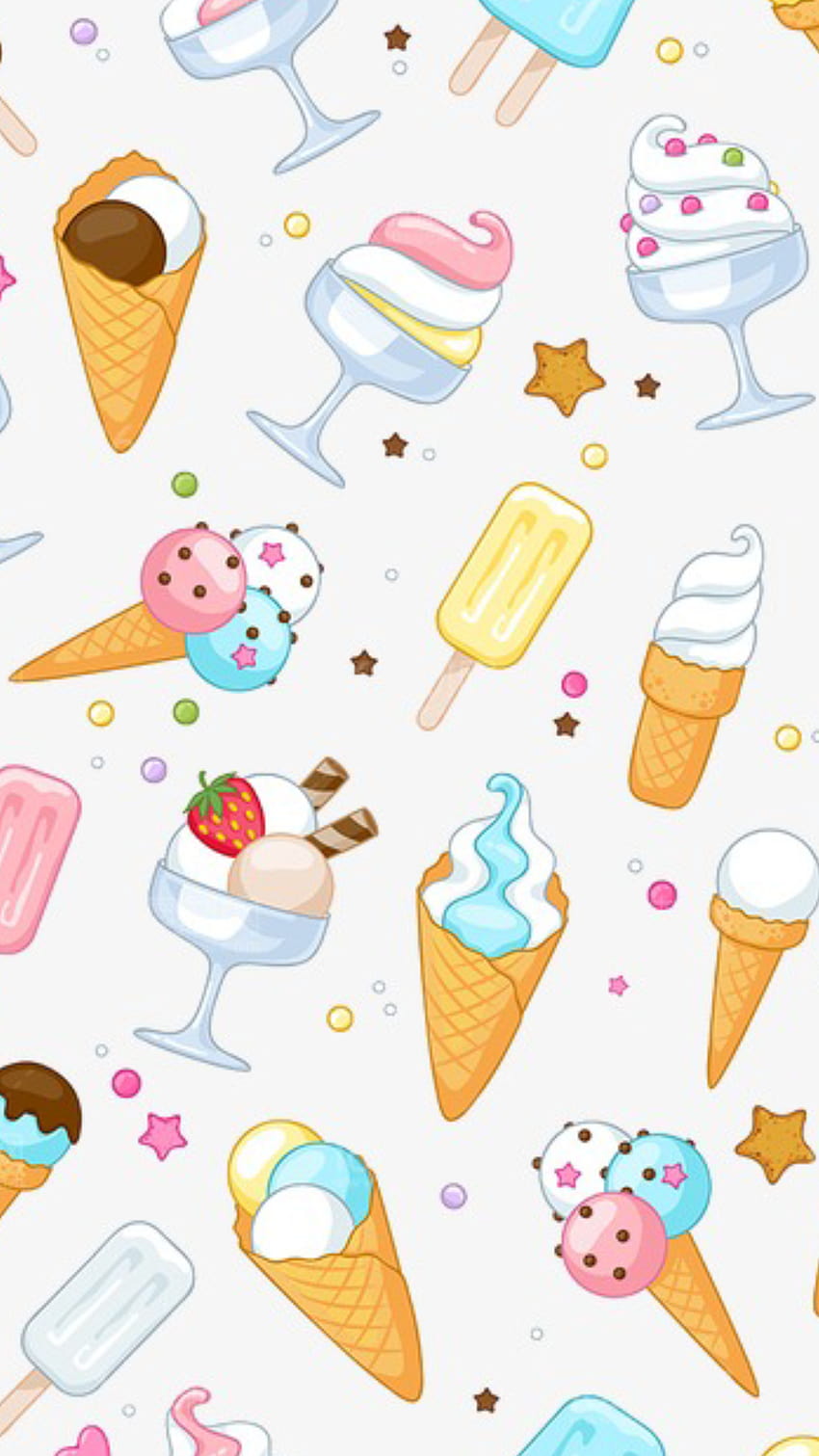I love ice cream. and about you?, ice cream and summer HD phone wallpaper