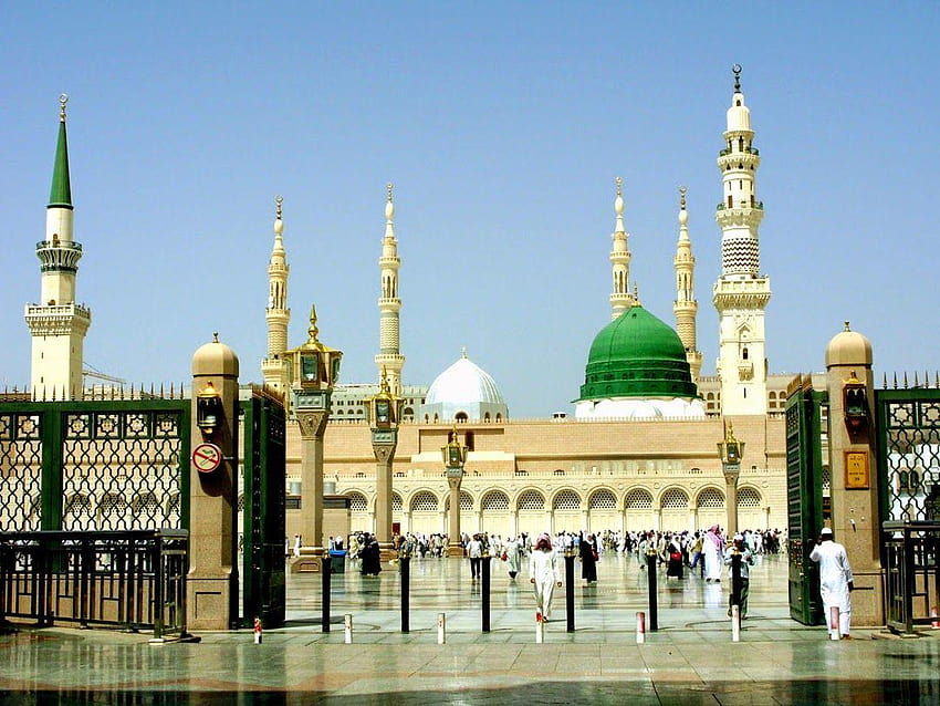 Mekka Madina Sharif HD-Hintergrundbild