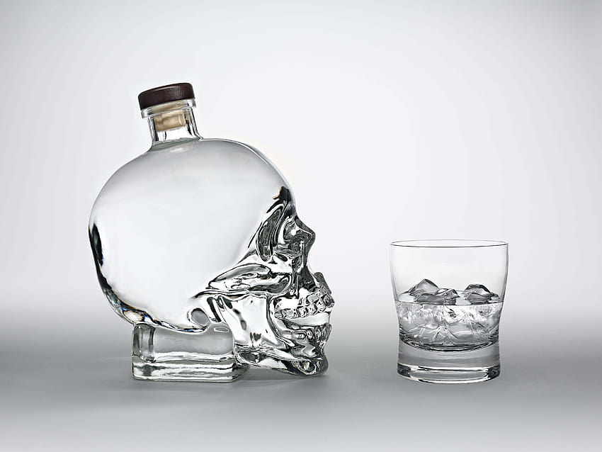 Crystal Head Vodka Ultra, glass skull HD wallpaper