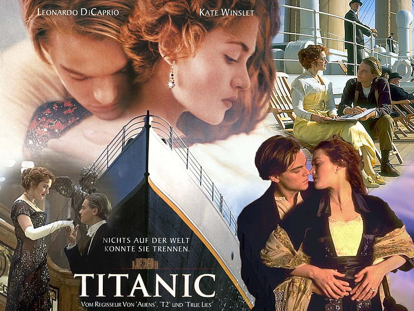 Affiche du film Titanic, film titanesque Fond d'écran HD