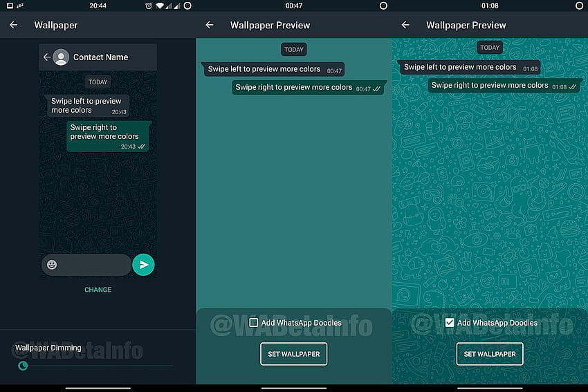WhatsApp is Bringing Dimming and Doodles to Chat Backgrounds in New Update HD wallpaper