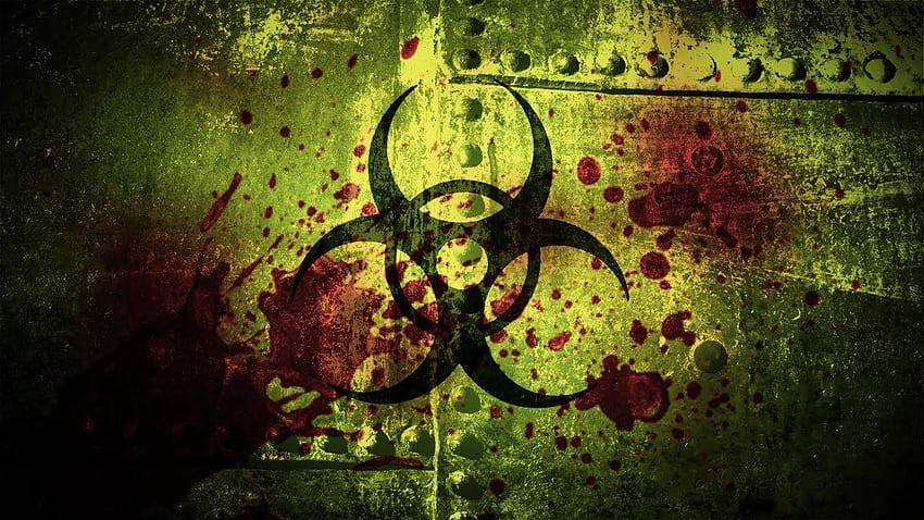 48 Red Biohazard Wallpaper  WallpaperSafari