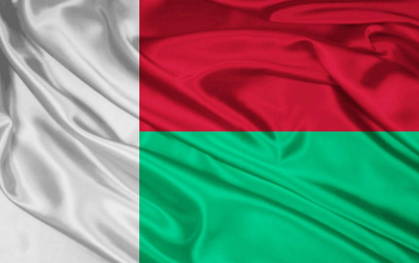 Madagascar Flag, madagascar country HD wallpaper