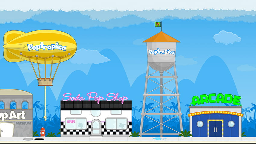 Main Street Early Poptropica Island Poptropica Wiki Fandom [3118x1354 ...