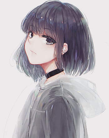 Anime girl profile HD wallpapers