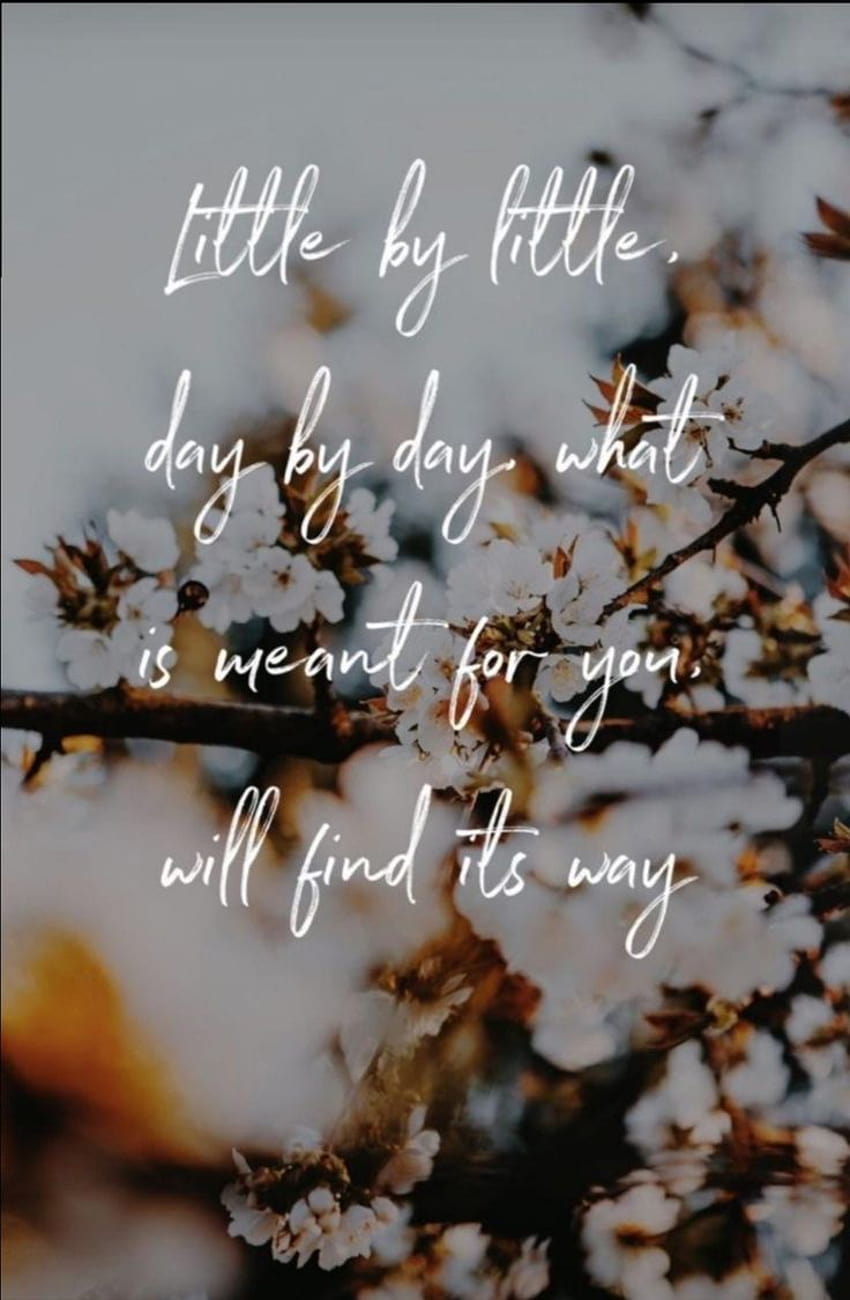 What's meant for you will find its way!!, life thought HD phone wallpaper