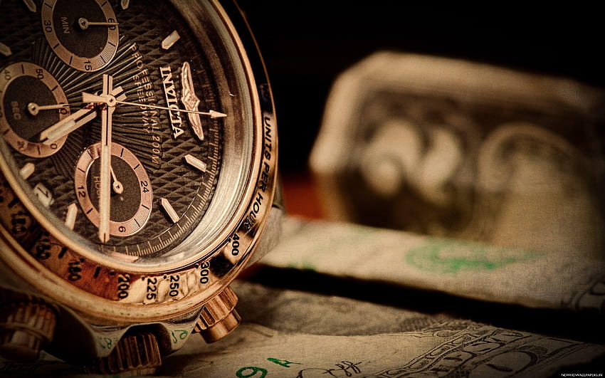 Time is Money HD wallpaper