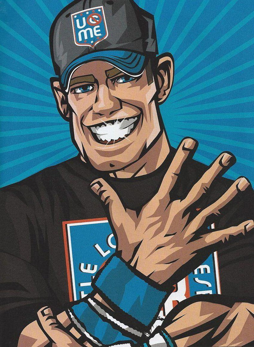 WWE ジョン・シナ by jsc3773, ジョン・シナの漫画 HD電話の壁紙