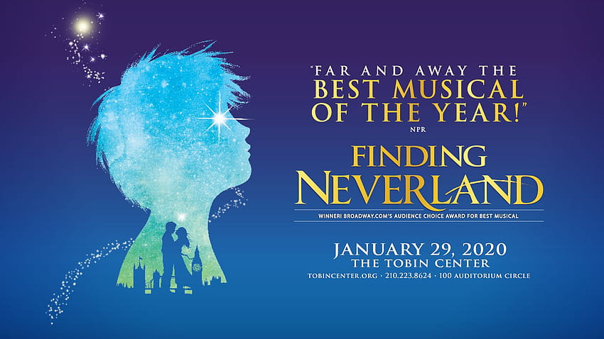 Finding Neverland à San Antonio au Tobin Center pour la comédie musicale Finding Neverland Fond d'écran HD