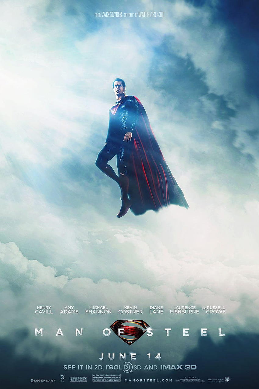 amy adams man of steel poster