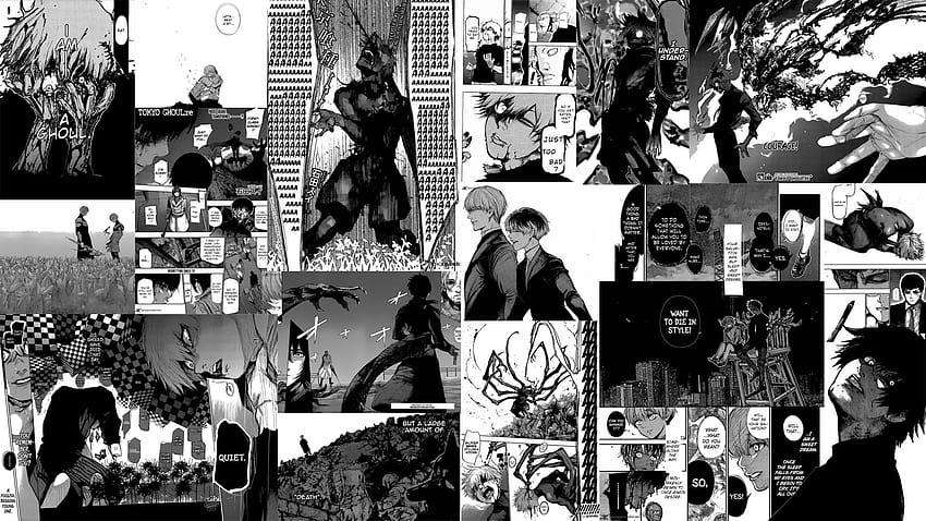 Membuat komputer, tokyo ghoul manga Wallpaper HD