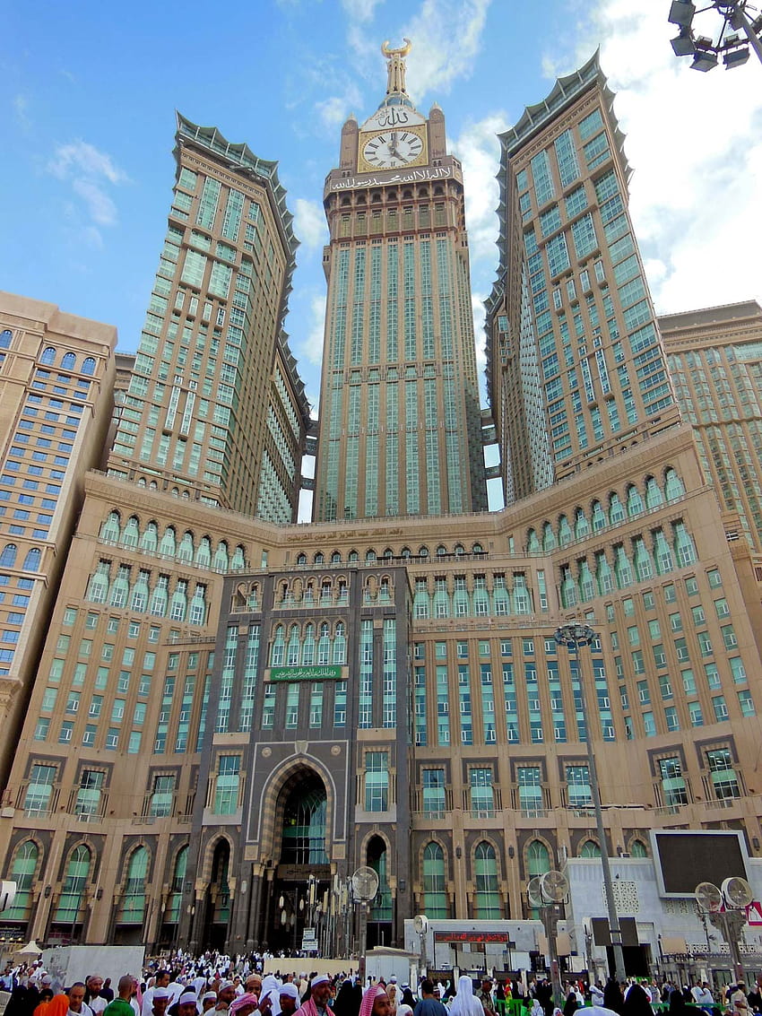 Abrāj al, makkah 왕실 시계탑 HD 전화 배경 화면