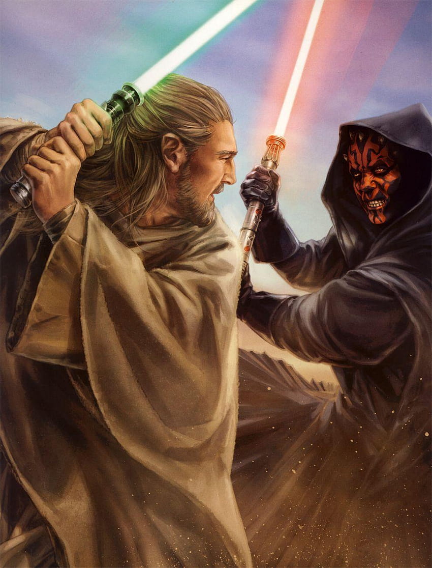 Wallpaper : Star Wars, Trilogy, star wars episode I The phantom menace,  Star Wars Episode III The Revenge of the Sith, Star Wars Episode II Attack  of the Clones, digital art, artwork,