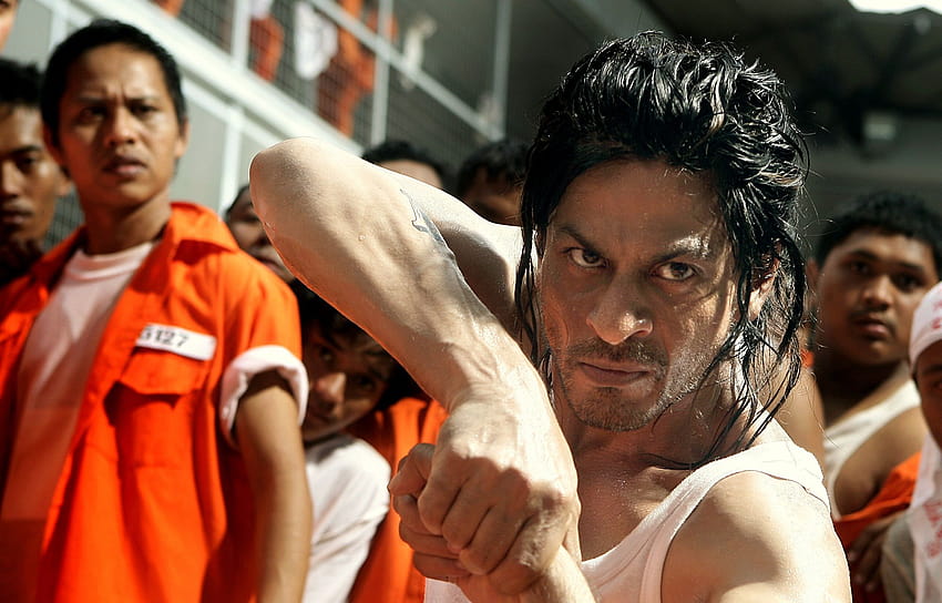 Shahrukh Khan in a new hairstyle for Don 2 2  shahrukh khan