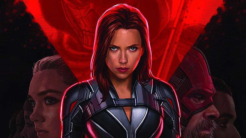 Plakat Black Widow z D23 wydany w Hi, Marvel Black Widow 2020 Tapeta HD