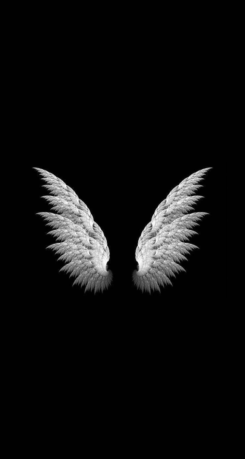 Angel Wings Прост iPhone 6 Plus HD тапет за телефон