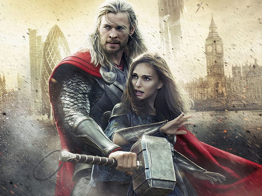 Thor: The Dark World Natalie Portman Chris 1600x1200, thor women HD wallpaper