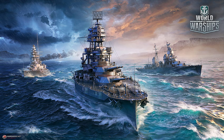 World Of Warship US Battleship Arizona ship Games 2560x1600, uss arizona HD wallpaper