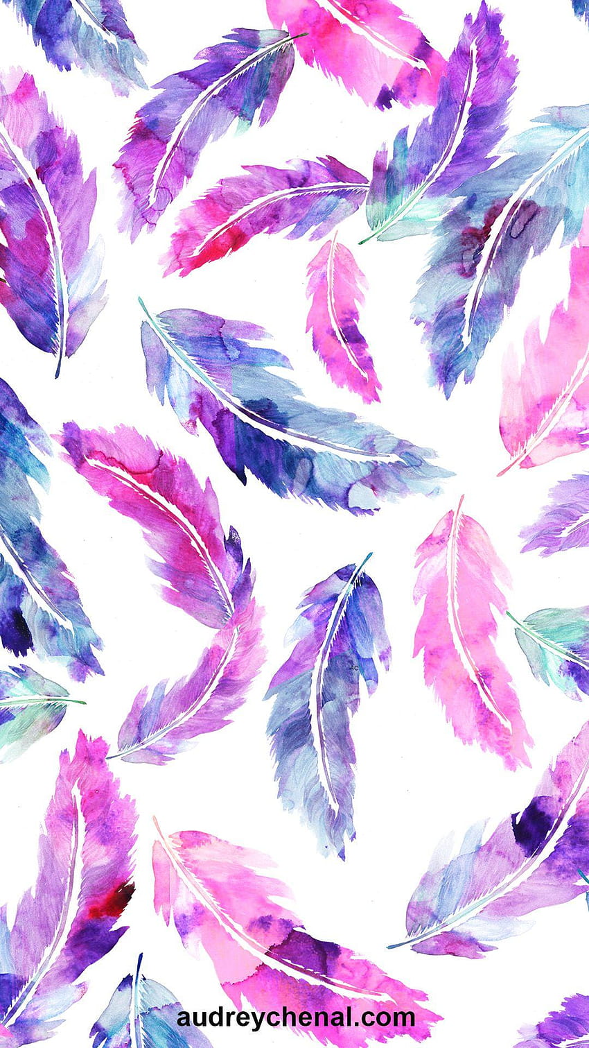 Modern girly IPhone backgrounds, purple boho HD phone wallpaper