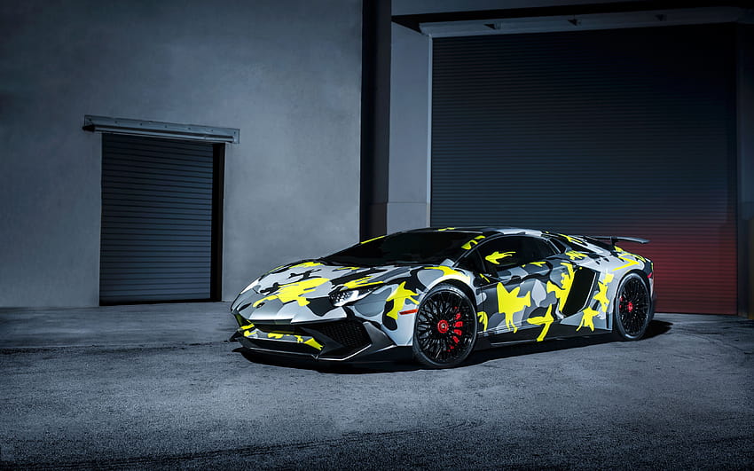 Lamborghini Aventador SV [3840x2400 HD wallpaper