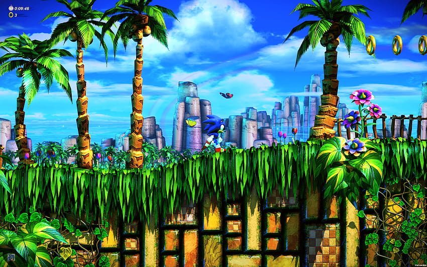 GREEN HILL ZONE sonic videogames HD wallpaper  Peakpx