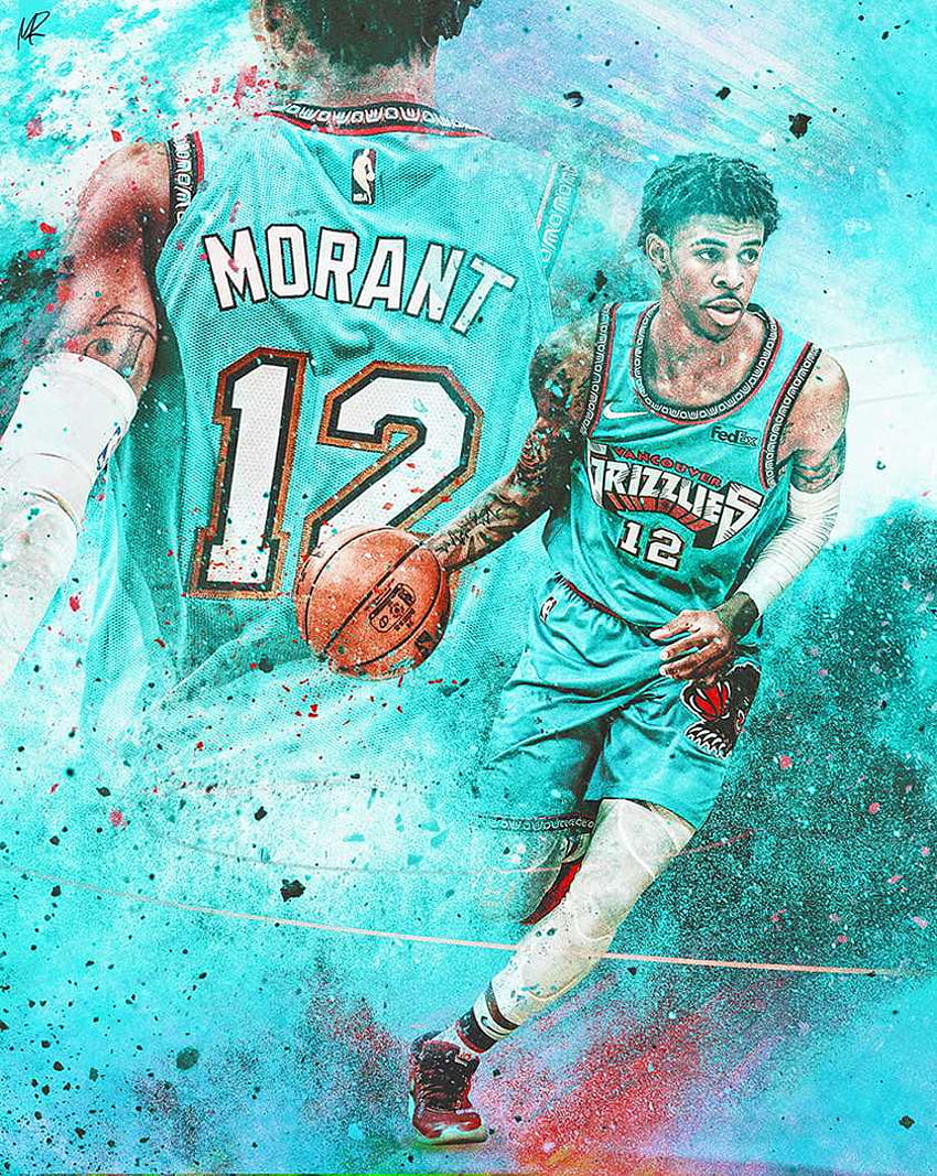 NBA Ja Morant Wallpapers  Wallpaper Cave
