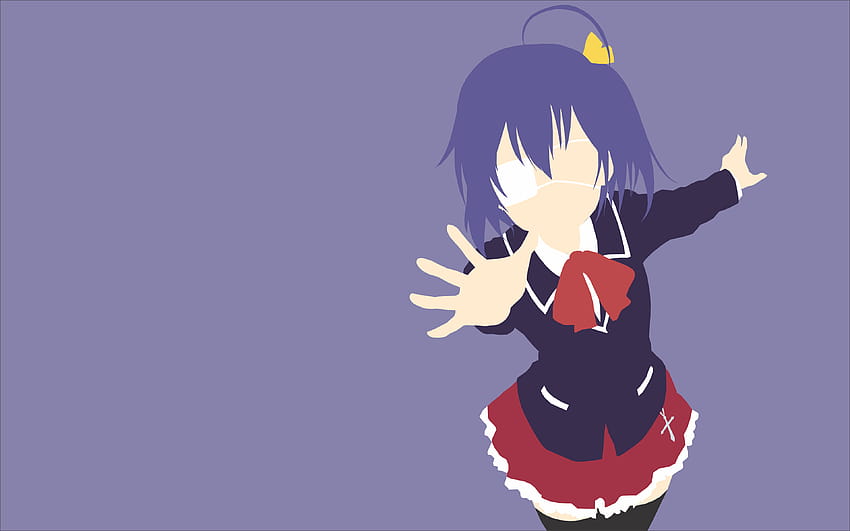 I tried my hand at making vector and made that, chuunibyou HD wallpaper
