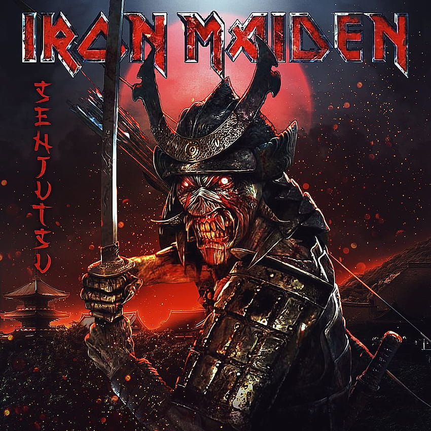 Iron Maiden World, iron maiden senjutsu HD тапет за телефон