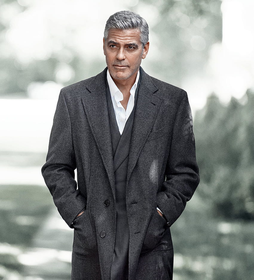 Cover story: King of swagger George Clooney, men business HD phone wallpaper