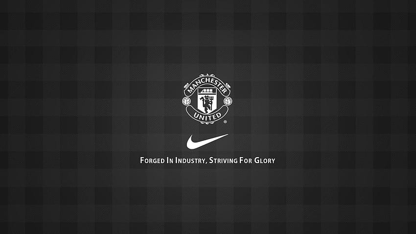 black, sports, Nike, Manchester United FC, football teams ::, manchester united black HD wallpaper