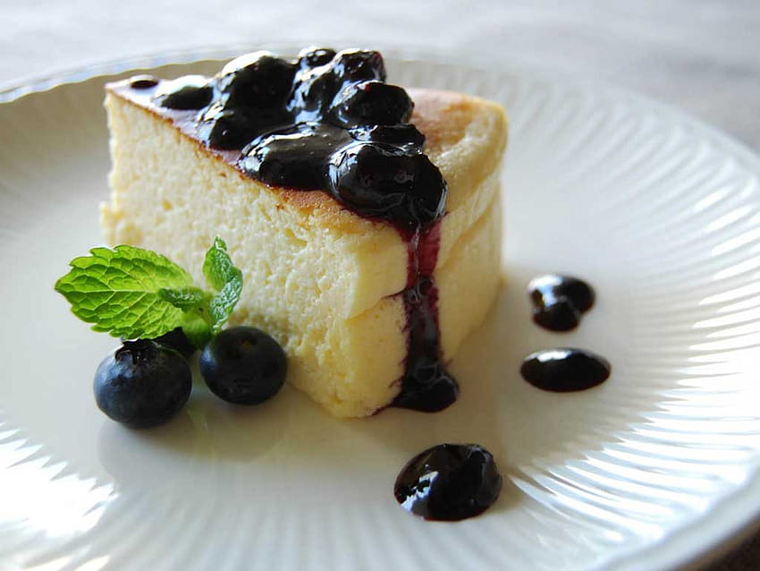 Loafingaroundgangtok, blueberry cheesecake HD wallpaper