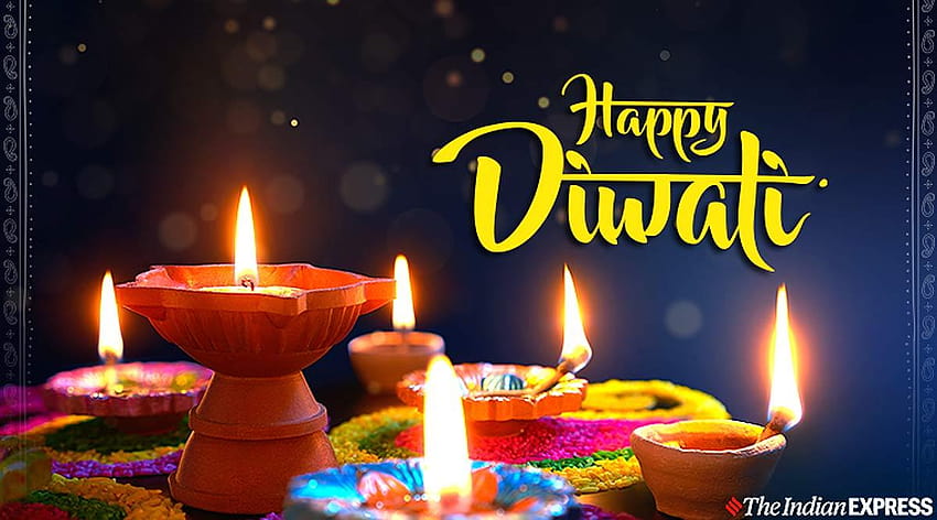 Frohes Diwali 2019: Deepavali-Wünsche , Status HD-Hintergrundbild