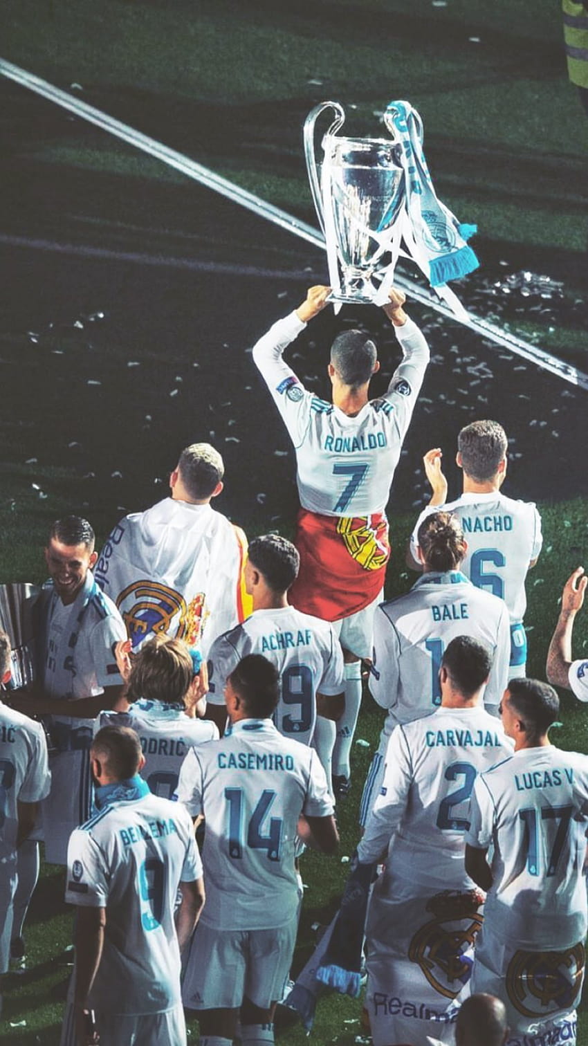 Реал Мадрид Шампионска лига HD тапет за телефон