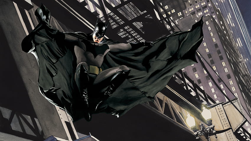 アレックス ロス, アート, バットマン, DC, スーパーヒーロー & 背景, アレックス ロス バットマン 高画質の壁紙