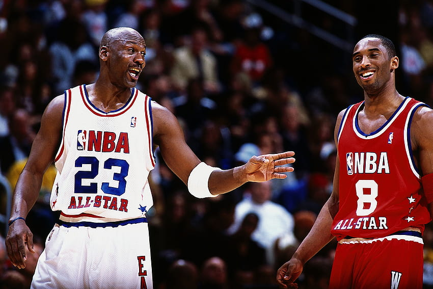 Zwei Generationen von Basketball MJ & Kobe, Kobe Bryant vs. MJ HD-Hintergrundbild