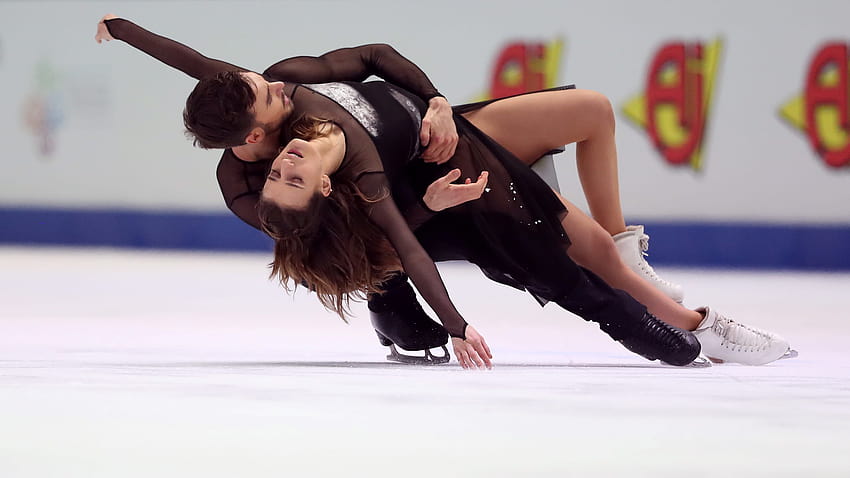 ガブリエラ・パパダキスとギヨーム・シゼロンが新しいタンゴダンスとアイススケートのカップルを披露 高画質の壁紙