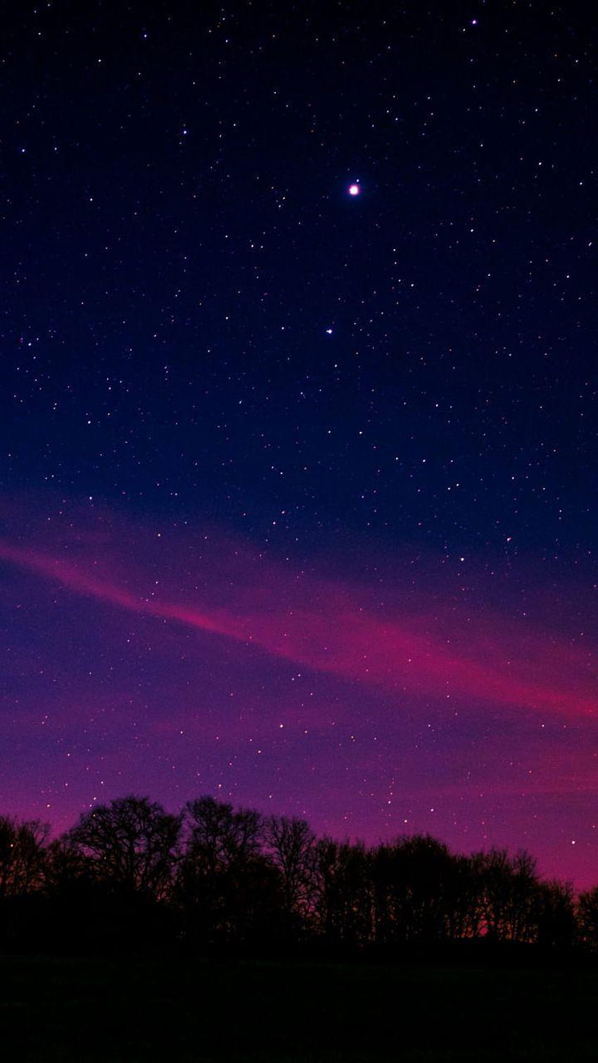 ブルーピンクの空、星空、自然、720x1280、720x1280の美学 HD電話の壁紙