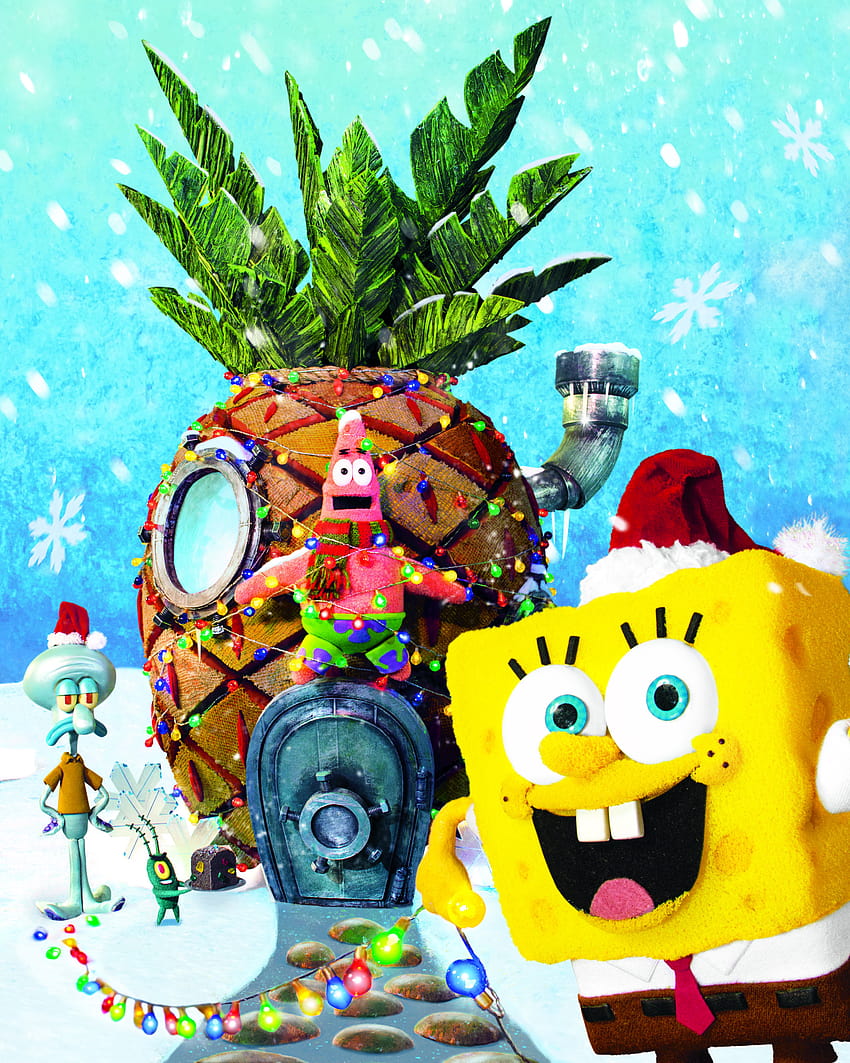 Spongebob Christmas  크리스마스 카드 스폰지밥 카드