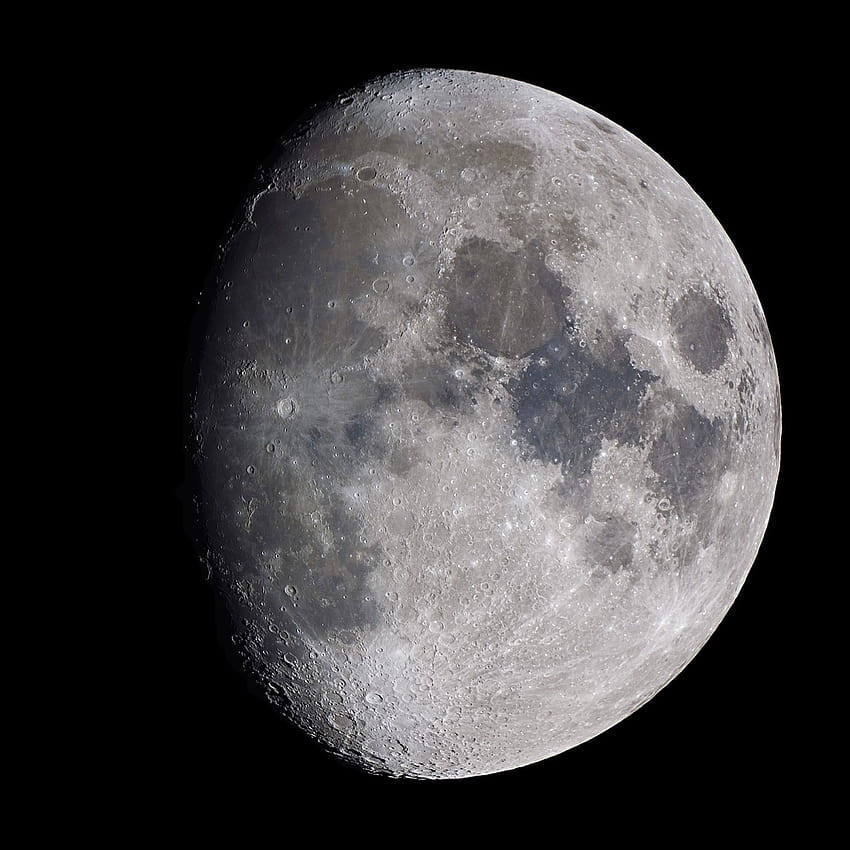 11 Waxing Gibbous Moon @ not so bad Astro graphy, waning gibbous moon HD phone wallpaper