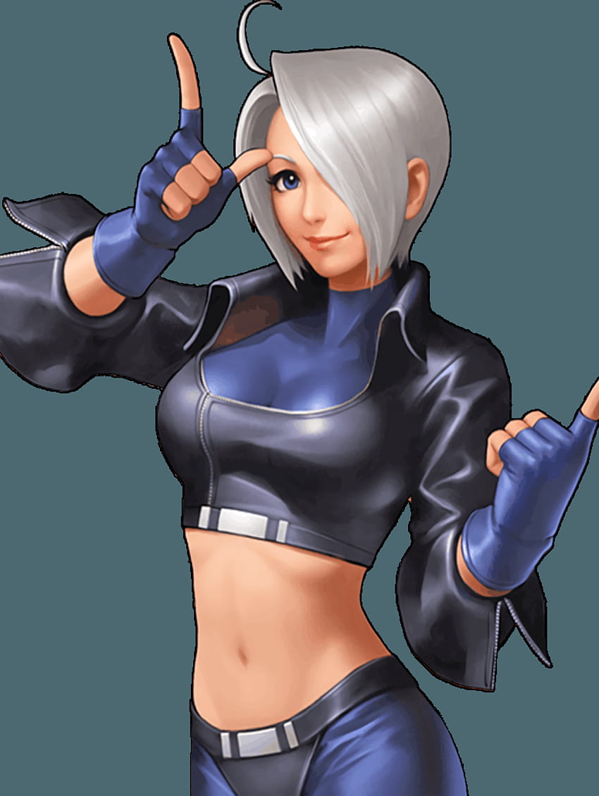 King of Fighters 98 UM OL Angel Censored Ver. от hes6789, кралят на бойците xi HD тапет за телефон