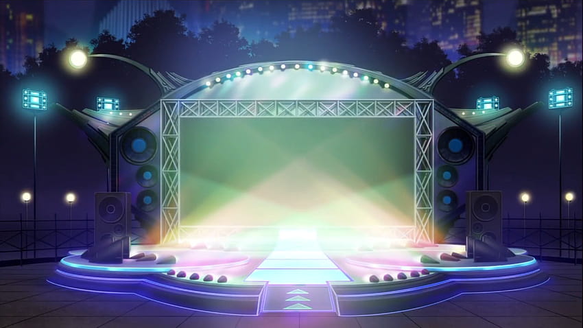 Miku Live Concert, live, vocaloid, lighting, hatsune miku, anime, concert,  stage, HD wallpaper | Peakpx