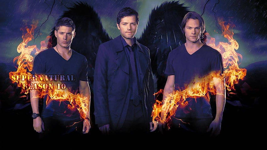 Supernatural Logo Season 10 , Backgrounds, supernatural season HD wallpaper