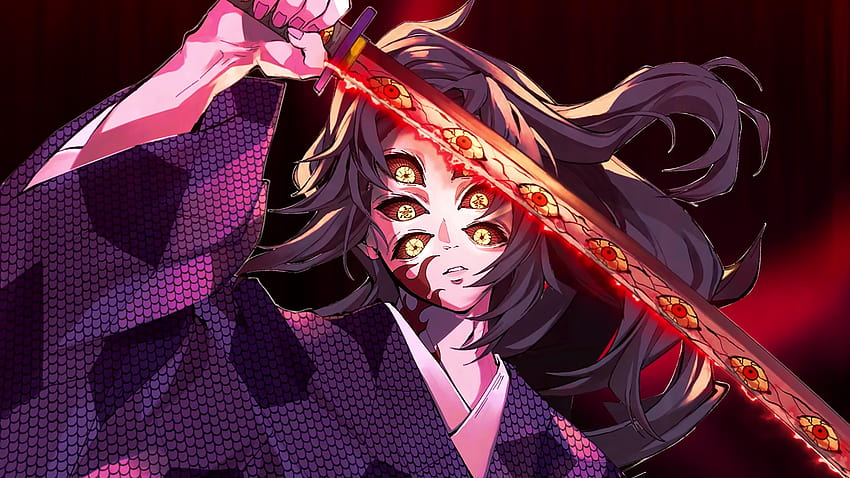 Kimetsu no Yaiba, matador de demônios lua superior papel de parede HD