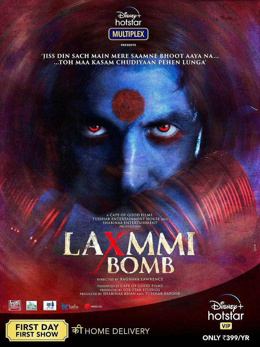 Laxmmi Bomb Cały film Akshay Kumar, bomba lakshmi Tapeta na telefon HD