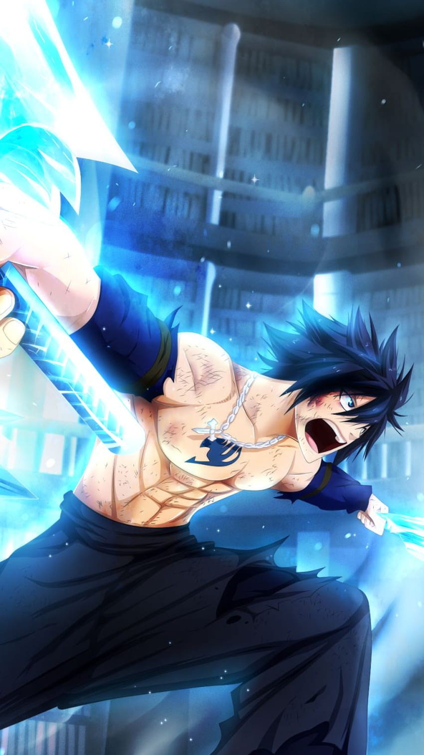 Anime/Fairy Tail, fairy tail gray fullbuster HD phone wallpaper
