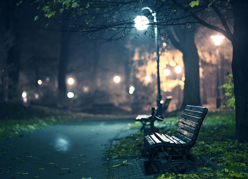 Lonely Night von Saifuddin auf 500px, alleinstehender Stuhl HD-Hintergrundbild