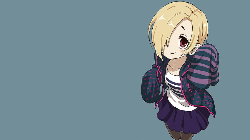 Blonde Anime Characters Girl Short Hair HD Png Download  Transparent Png  Image  PNGitem