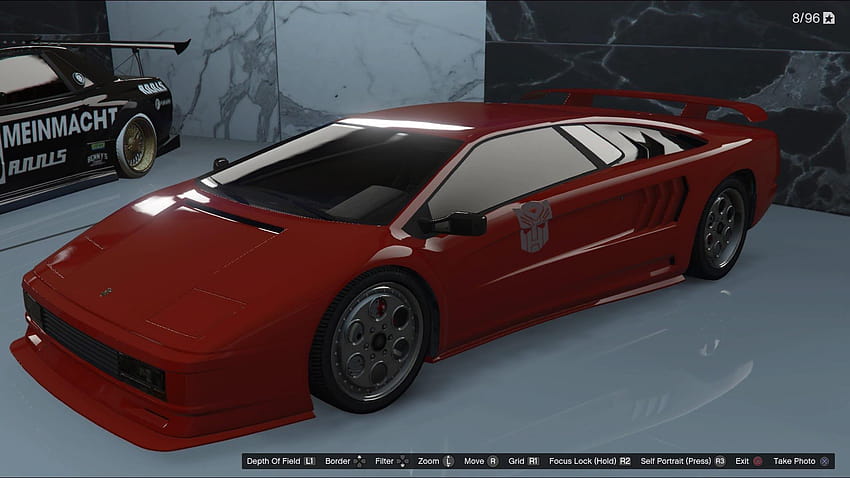 They added a new car to GTA Online. I made Sideswipe, objectively the best Autobot.: transformers HD wallpaper